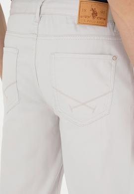 Erkek Regular Fit Açık Gri Kanvas / Chino Pantolon - 50266052044