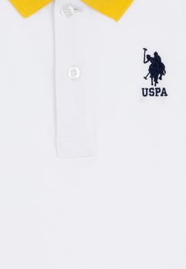 Erkek Çocuk Beyaz Polo Yaka Tişört - 50284797032