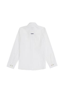 Erkek Çocuk Beyaz Uzun Kollu Basic Gömlek - 50283999009