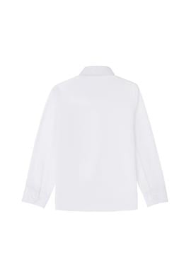 Erkek Çocuk Beyaz Uzun Kollu Basic Gömlek - 50284001020