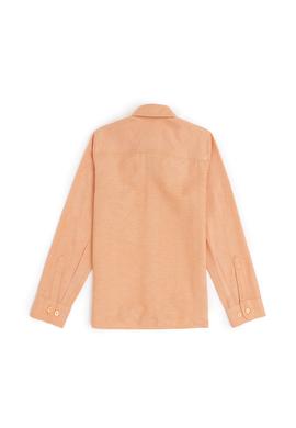 Erkek Çocuk Kiremit Uzun Kollu Basic Gömlek - 50284001069