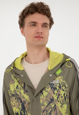 Erkek Haki Örme Hırka - 50270722021