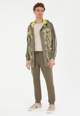 Erkek Haki Örme Hırka - 50270722021