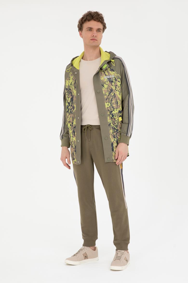 Erkek Haki Örme Hırka - 50270722021