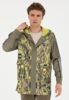 Erkek Haki Örme Hırka - 50270722021