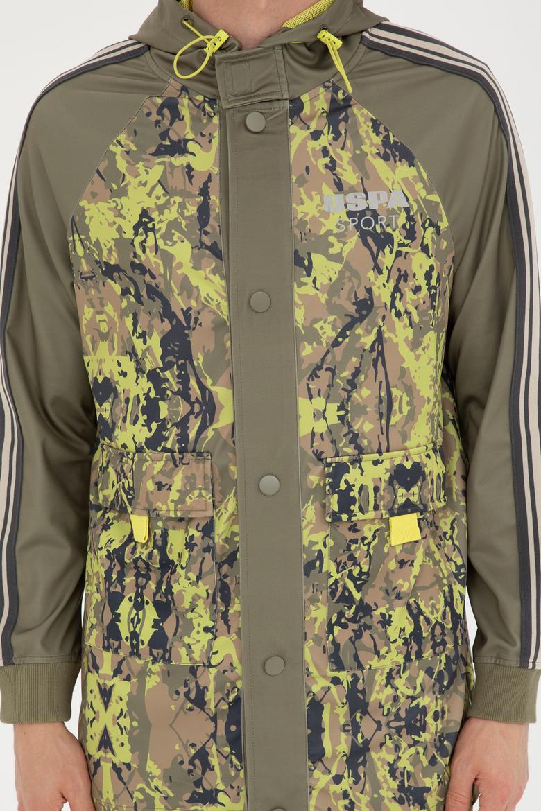 Erkek Haki Örme Hırka - 50270722021