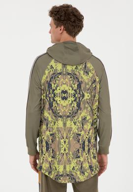 Erkek Haki Örme Hırka - 50270722021