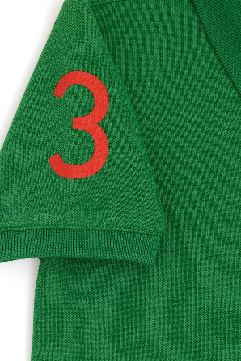 Erkek Çocuk Yeşil Polo Yaka Tişört - 50288121012