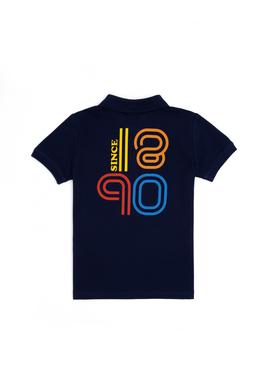 Erkek Çocuk Lacivert Polo Yaka Tişört - 50288122001