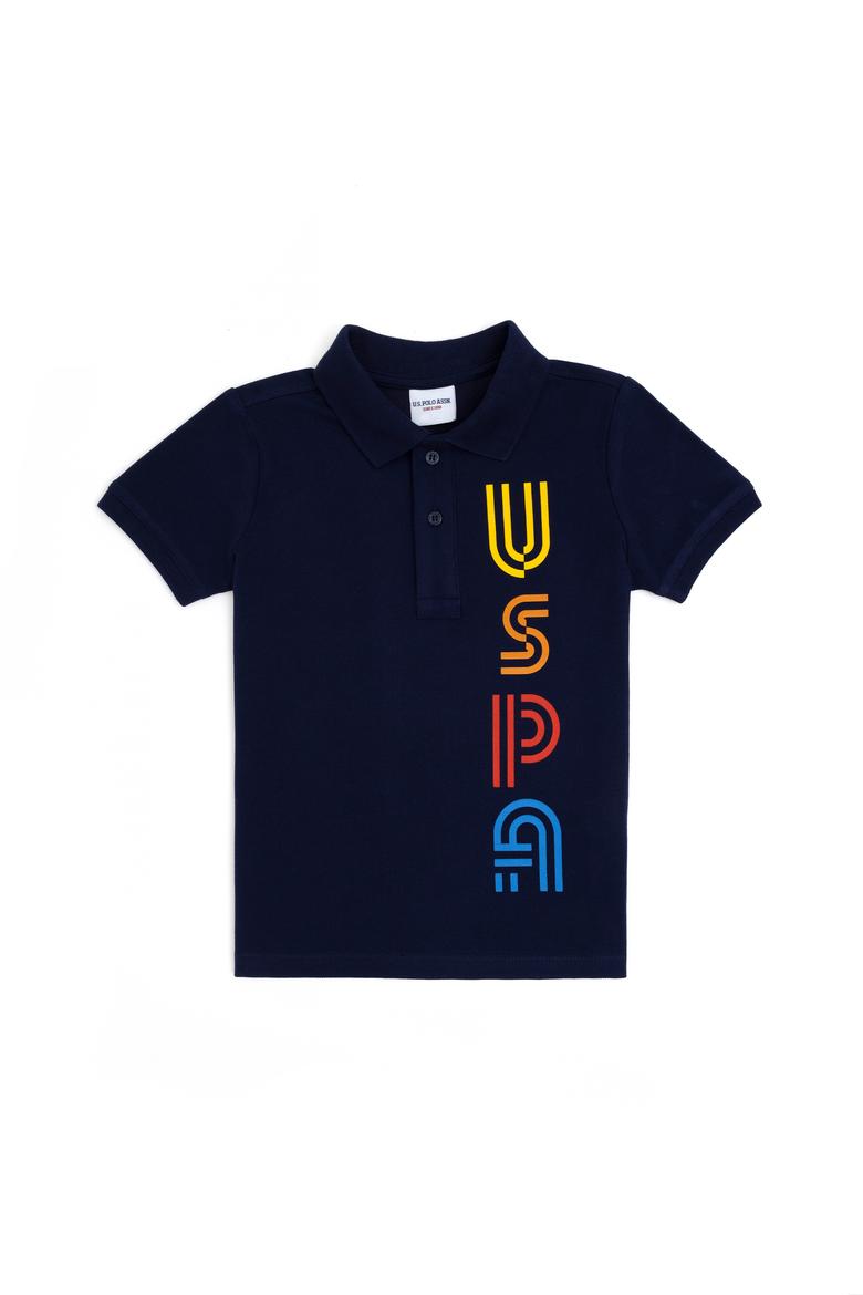 Erkek Çocuk Lacivert Polo Yaka Tişört - 50288122001