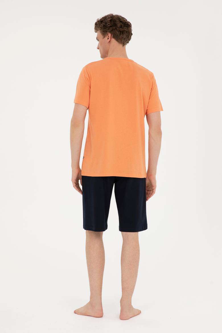 Erkek Turuncu Pijama Takımı - 50291683002