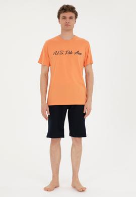 Erkek Turuncu Pijama Takımı - 50291683002