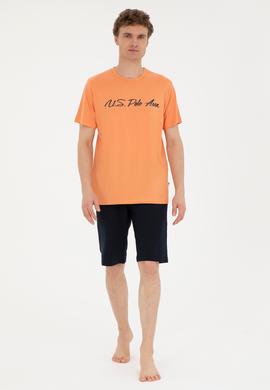 Erkek Turuncu Pijama Takımı - 50291683002