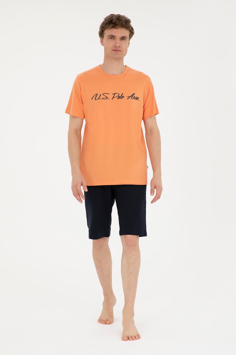 Erkek Turuncu Pijama Takımı - 50291683002