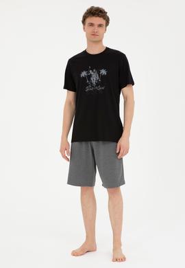Erkek Siyah Pijama Takımı - 50291684004