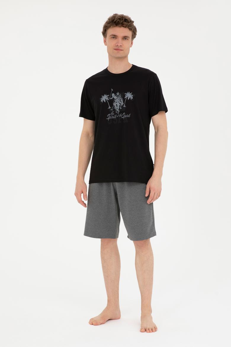 Erkek Siyah Pijama Takımı - 50291684004