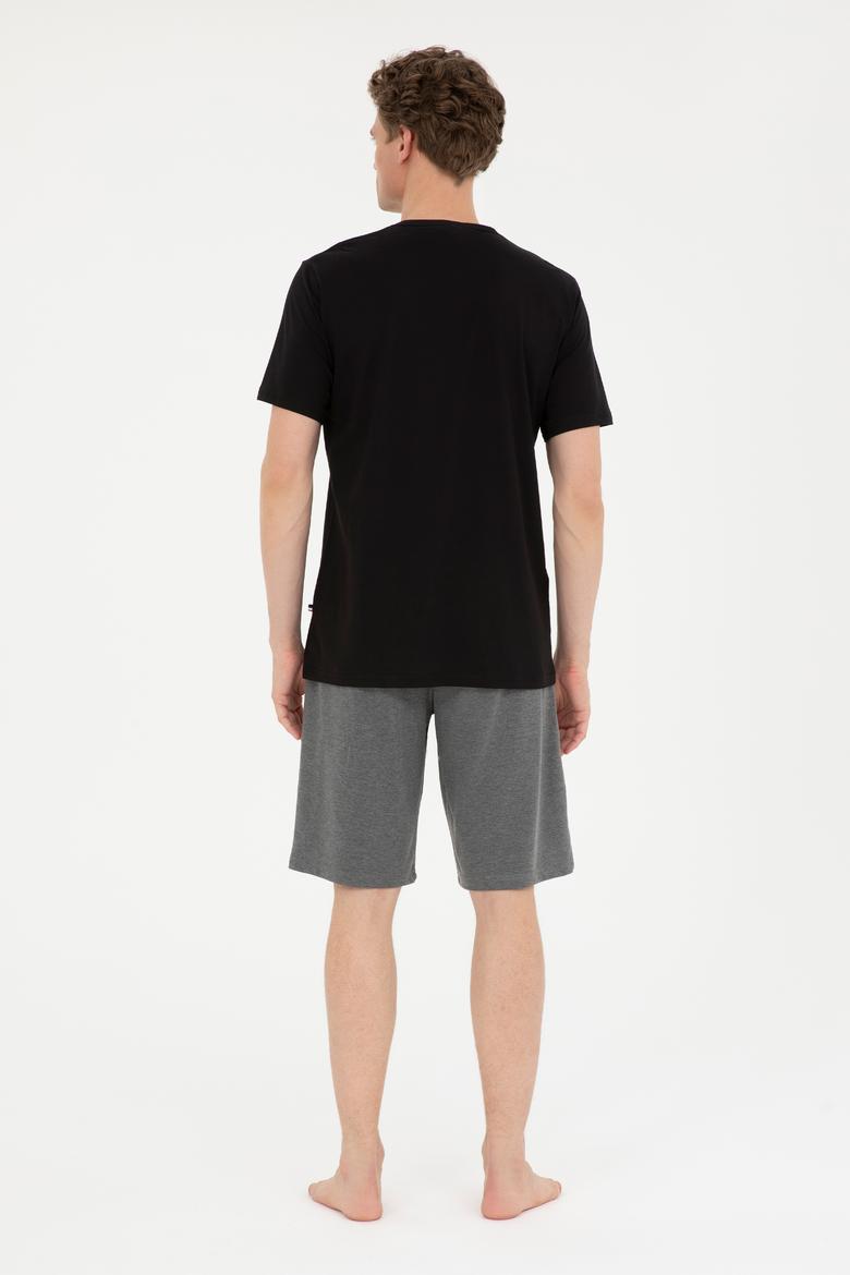 Erkek Siyah Pijama Takımı - 50291684004