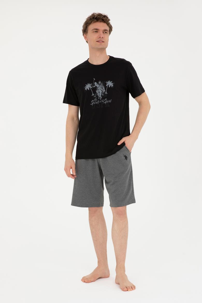 Erkek Siyah Pijama Takımı