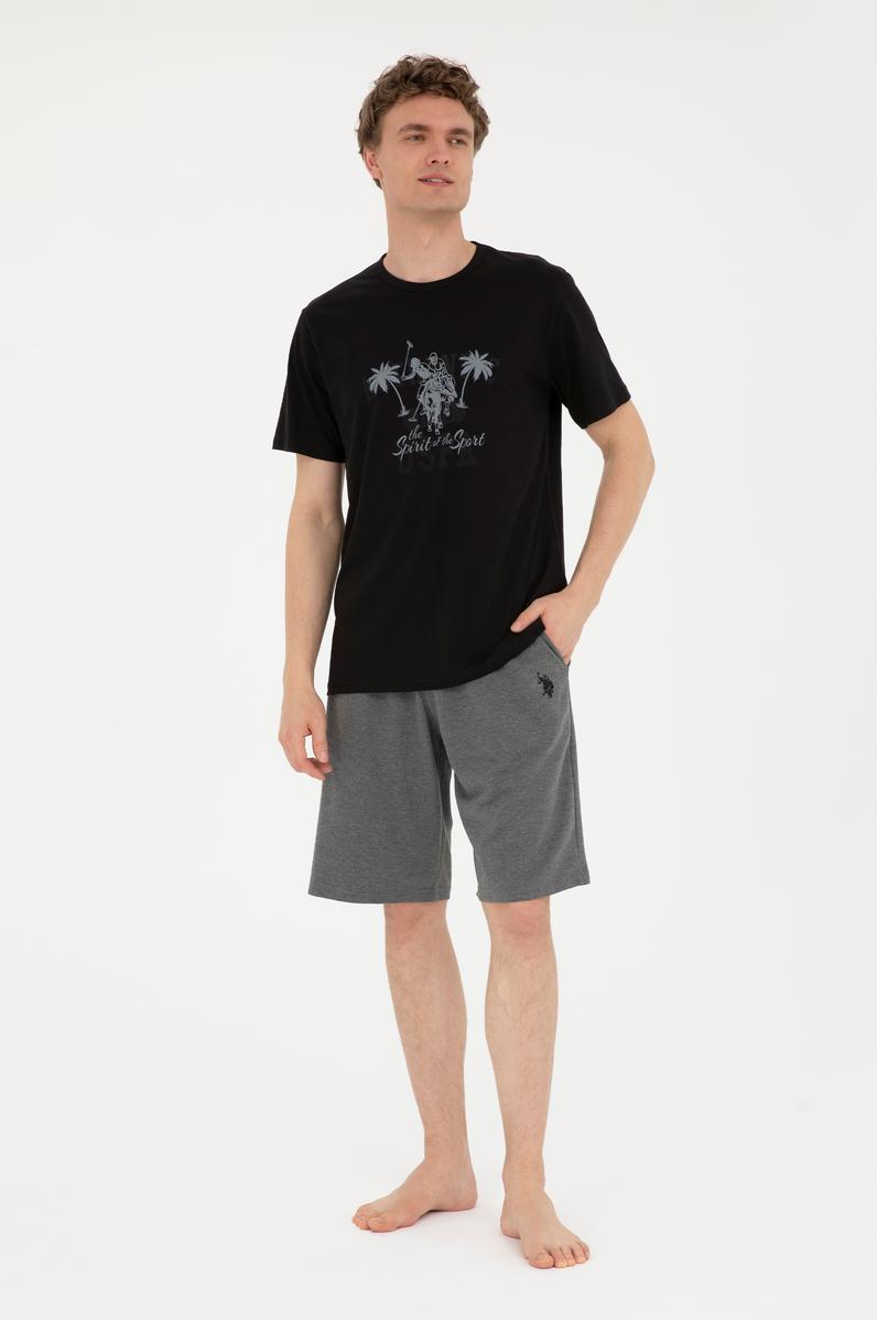 Erkek Siyah Pijama Takımı