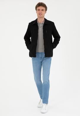 Erkek Siyah Uzun Kollu Gömlek - 50283816006