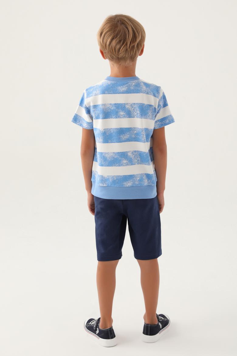 Erkek Çocuk İndigo Pijama Takımı - 50291563005