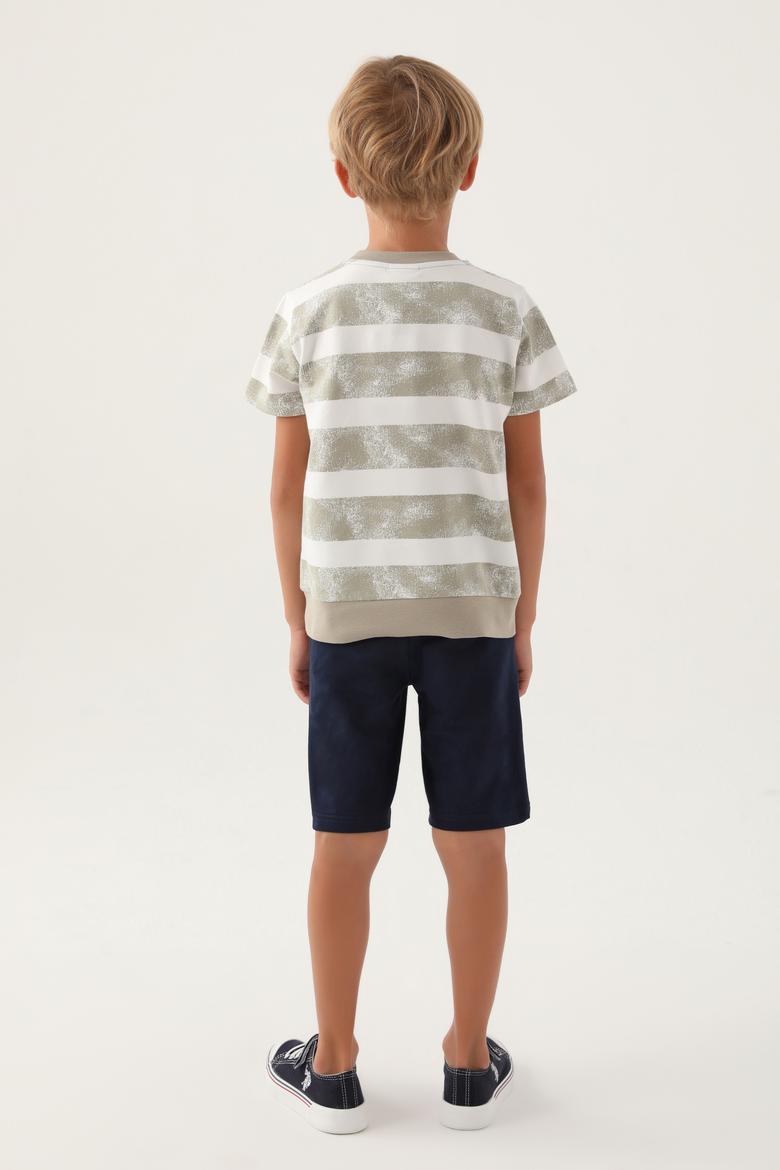 Erkek Çocuk Açık Haki Pijama Takımı - 50291563011