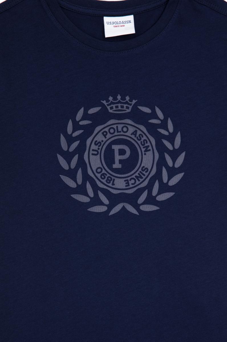 Erkek Çocuk Siyah Bisiklet Yaka Tişört