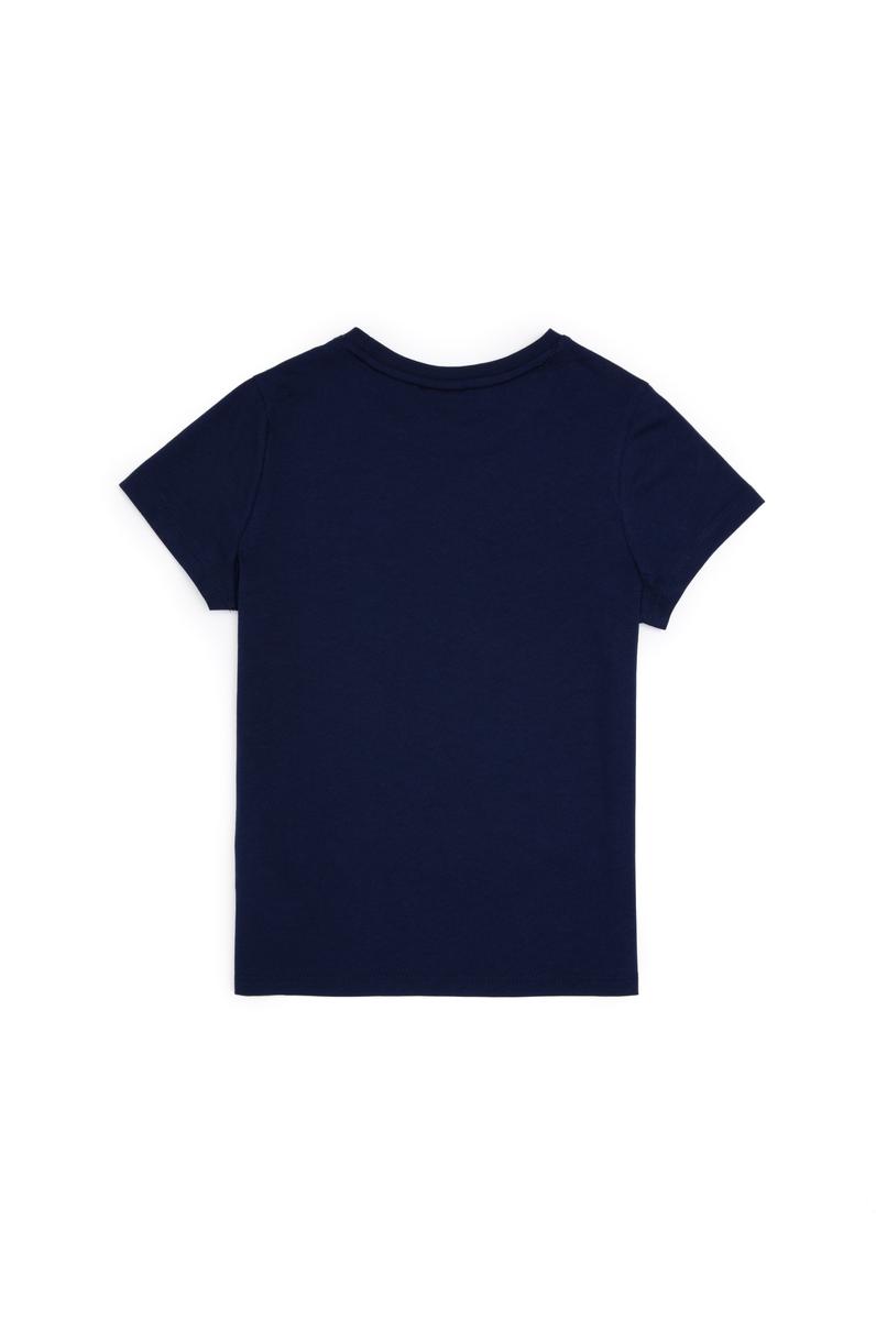 Erkek Çocuk Siyah Bisiklet Yaka Tişört