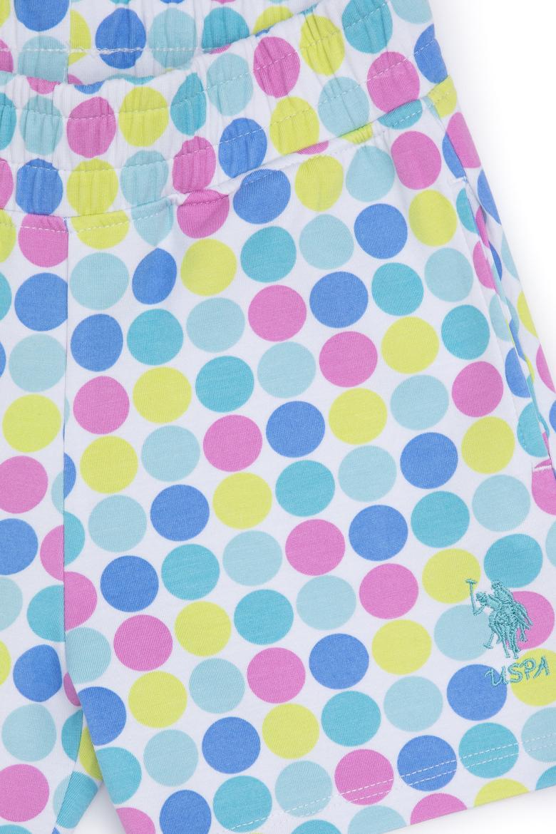 Kız Çocuk Beyaz Örme Şort - 50283324008