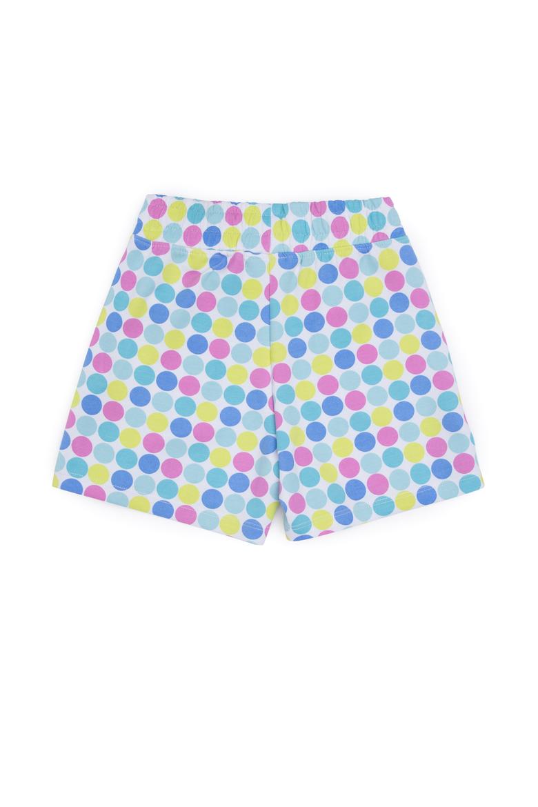 Kız Çocuk Beyaz Örme Şort - 50283324008