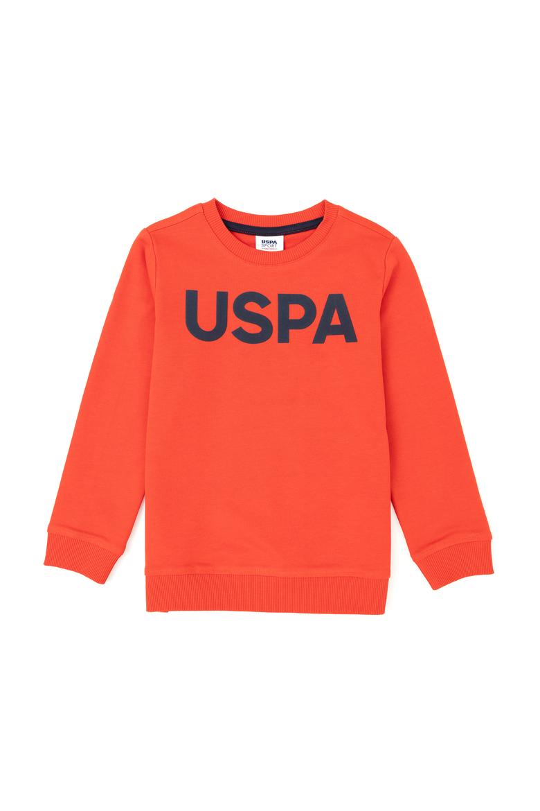 Erkek Çocuk Kırmızı Basic Sweatshirt