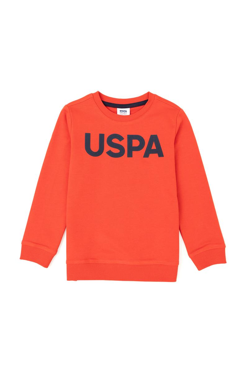 Erkek Çocuk Kırmızı Basic Sweatshirt
