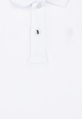 Erkek Çocuk Beyaz Basic Polo Yaka Tişört - 50279572034