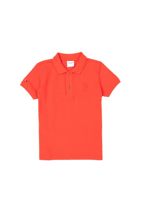 Erkek Çocuk Kırmızı Basic Tişört
