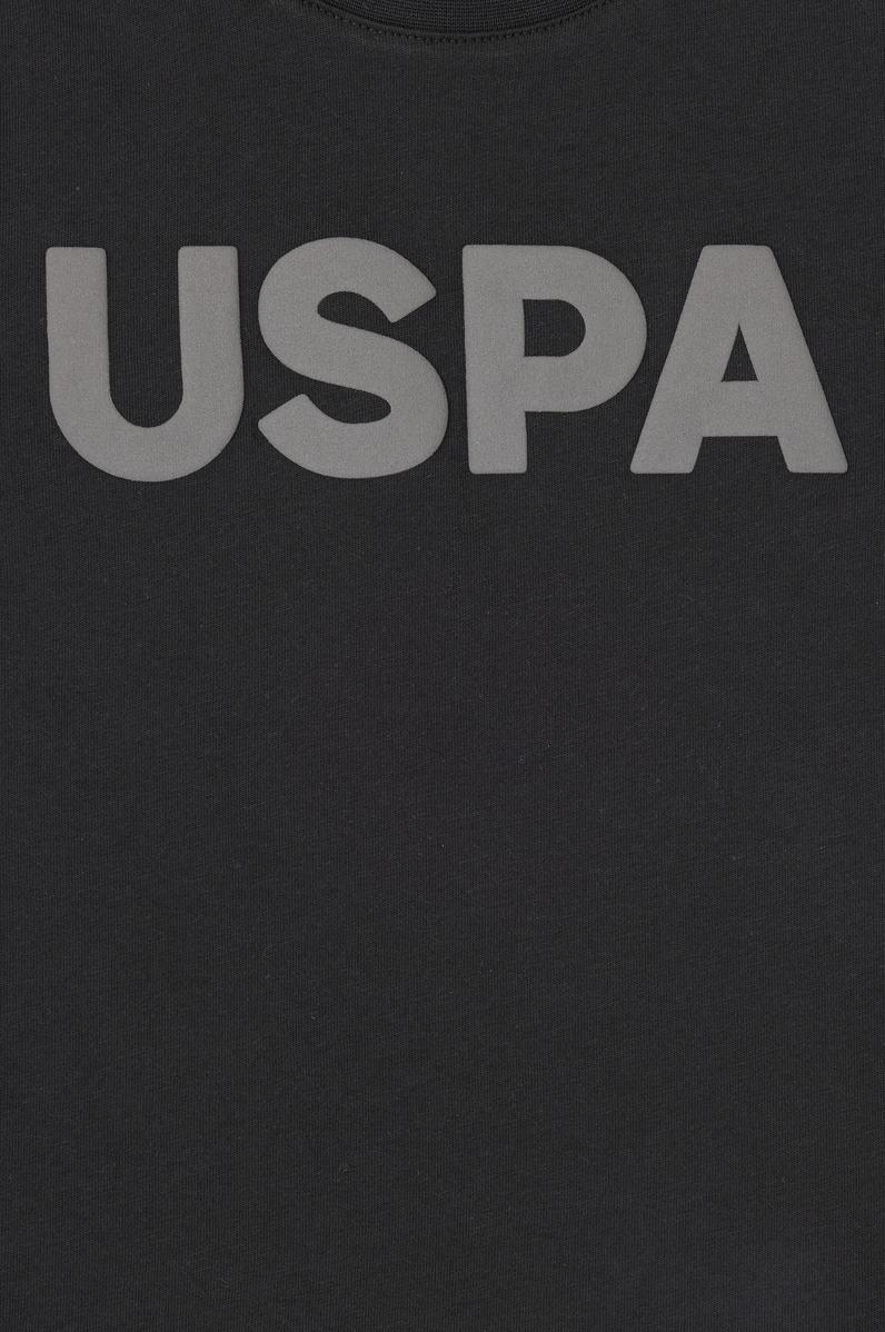 Erkek Çocuk Siyah Basic Bisiklet Yaka Tişört