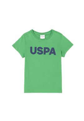 Erkek Çocuk Yeşil Basic Bisiklet Yaka Tişört - 50279614086