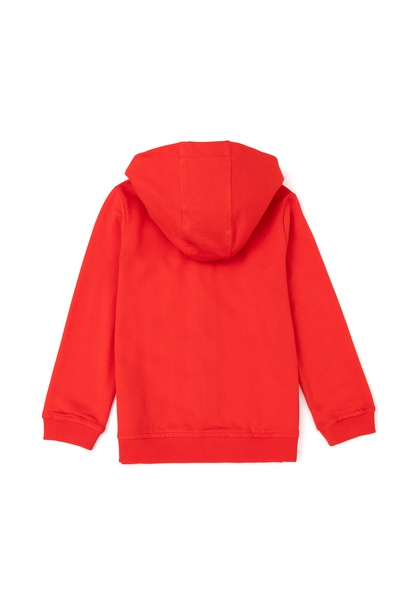 Erkek Çocuk Kırmızı Basic Sweatshirt