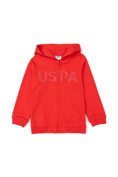Erkek Çocuk Kırmızı Basic Sweatshirt