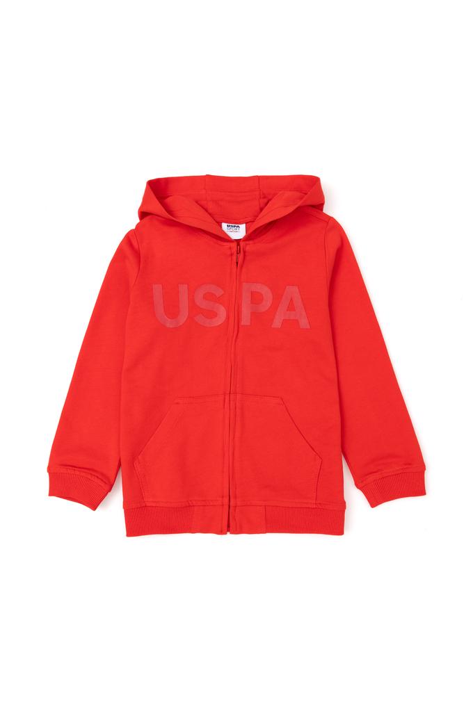 Erkek Çocuk Kırmızı Basic Sweatshirt