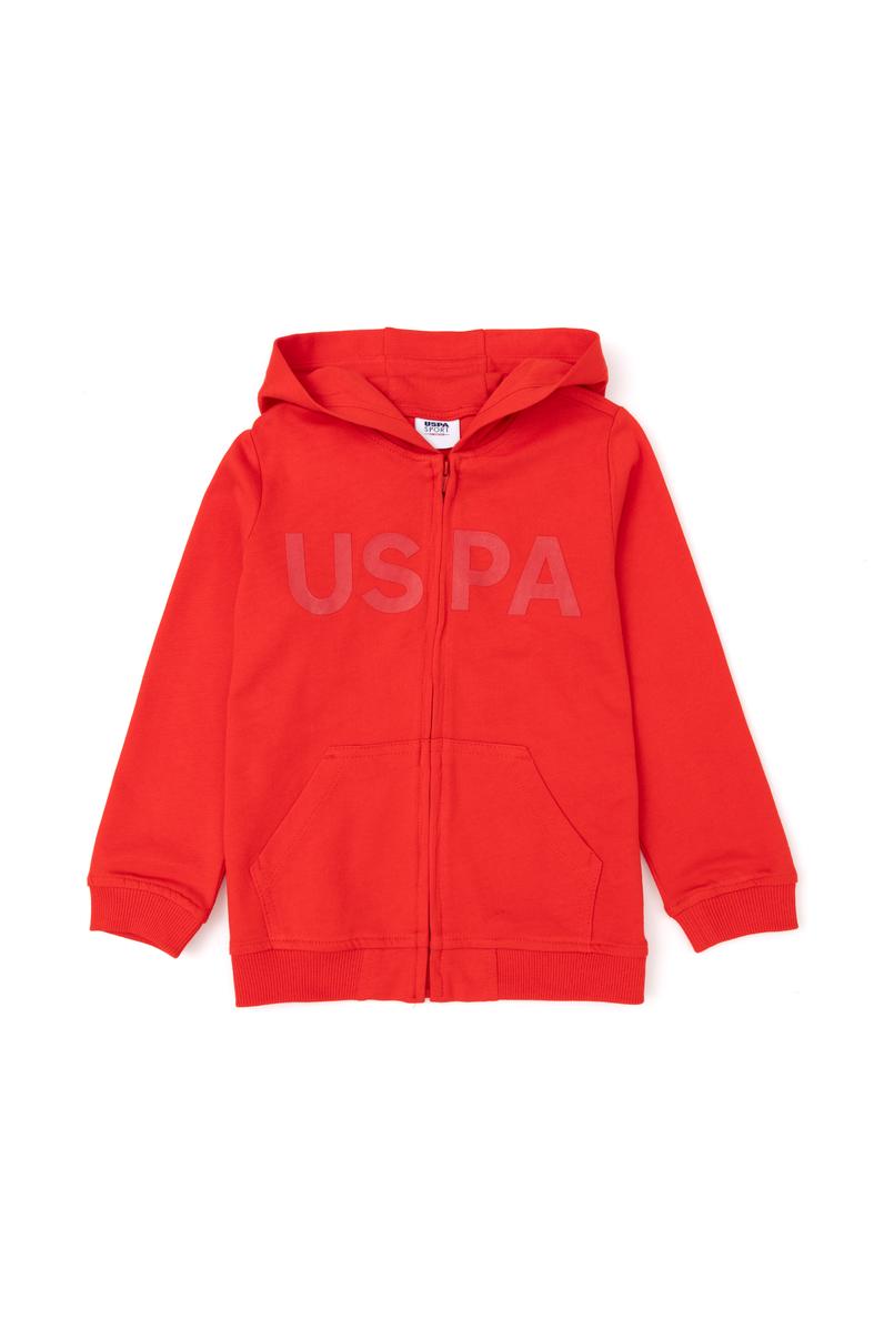 Erkek Çocuk Kırmızı Basic Sweatshirt