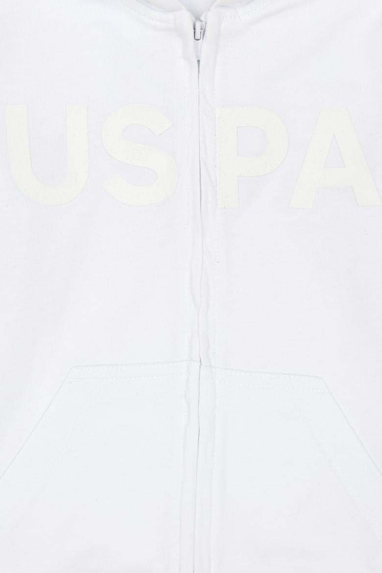 Erkek Çocuk Beyaz Basic Sweatshirt - 50279797087