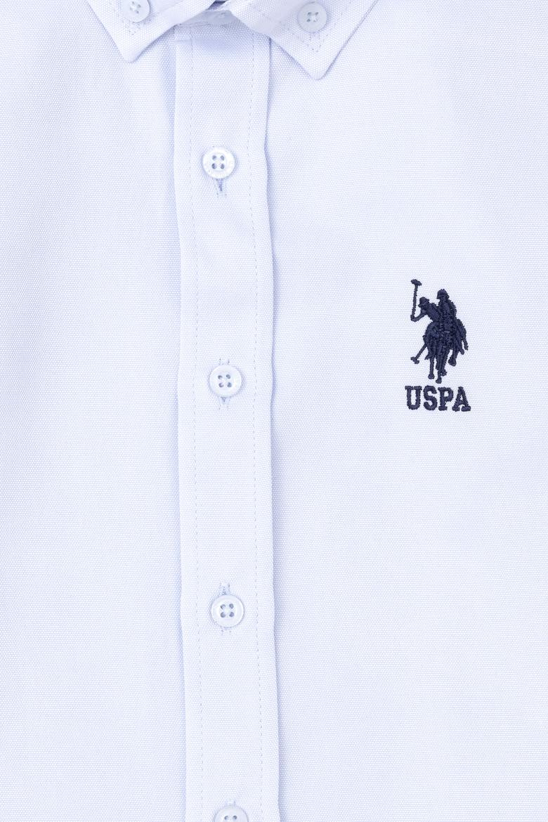 Erkek Çocuk Açık Mavi Uzun Kollu Basic Gömlek - 50284001011