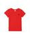Erkek Çocuk Kırmızı Basic Bisiklet Yaka Tişört