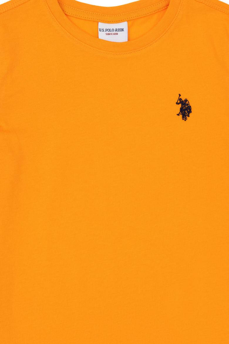 Erkek Çocuk Turuncu Basic Tişört - 50279612132
