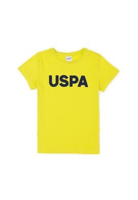 Erkek Çocuk Fıstık Yeşili Basic Bisiklet Yaka Tişört - 50279614174