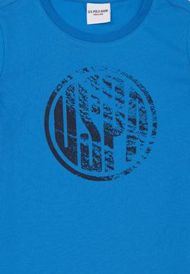 Erkek Çocuk Saks Basic Bisiklet Yaka Tişört - 50284819131