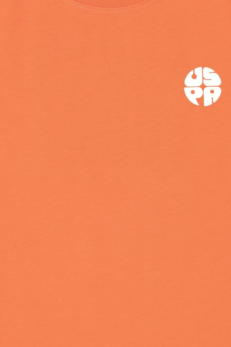 Erkek Çocuk Nar Çiçeği Bisiklet Yaka Tişört