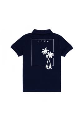 Erkek Çocuk Lacivert Polo Yaka Tişört - 50288080011