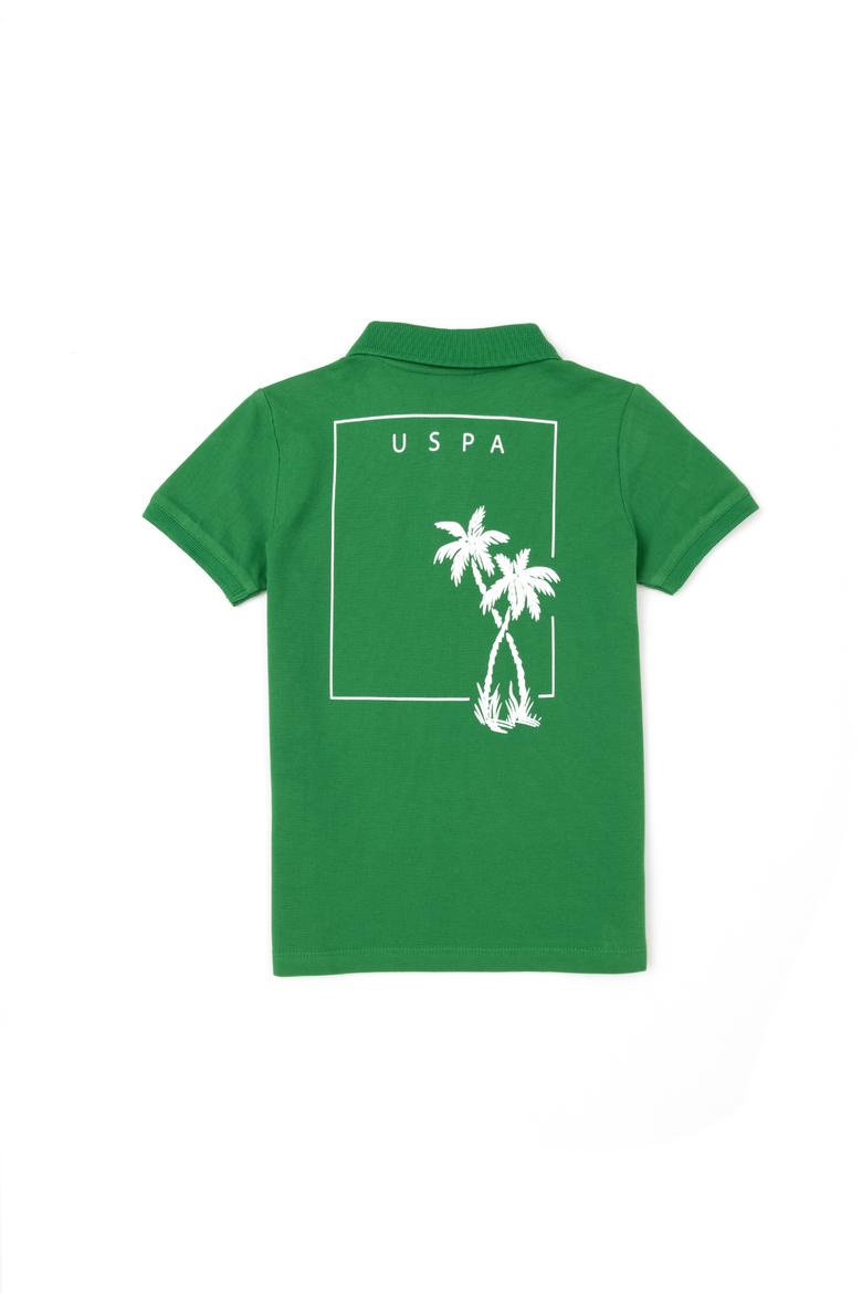Erkek Çocuk Yeşil Polo Yaka Tişört - 50288080015
