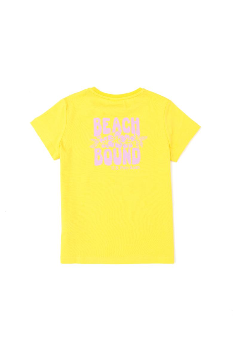 Erkek Çocuk Sarı Bisiklet Yaka Tişört - 50288062057